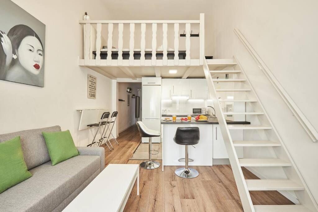 Encantador Apt A Pasos De Puerta Del Sol - #D Madrid Luaran gambar