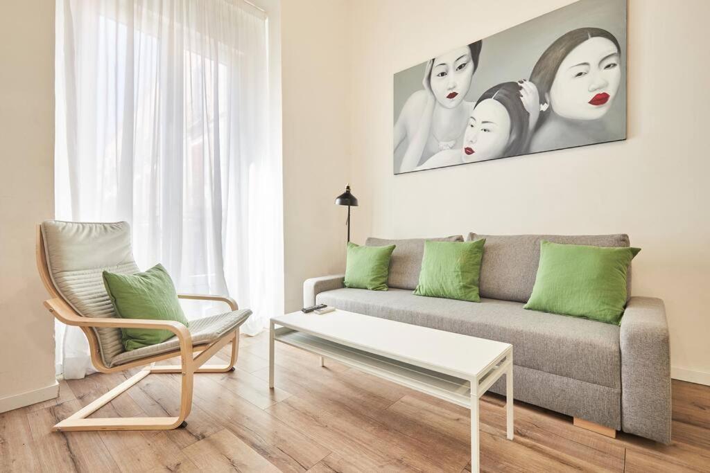 Encantador Apt A Pasos De Puerta Del Sol - #D Madrid Luaran gambar